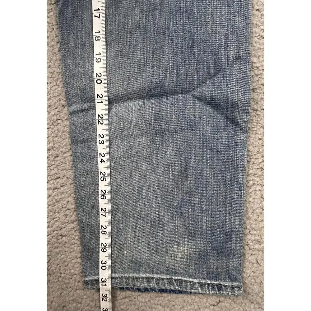 Lee Modern Series Straight Leg Jeans Mens Sz 34 Stretch Denim 5-Pockets Classic - Picture 12 of 13